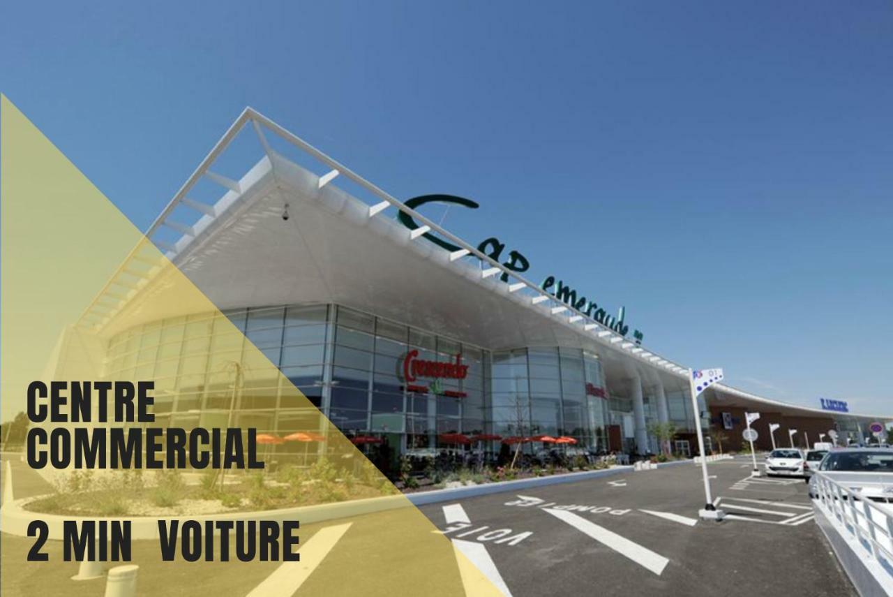 Legend- Parking Prive Gratuit- Terrasse Privee- Wifi - Convert - Alimentec Bourg-en-Bresse Exteriör bild