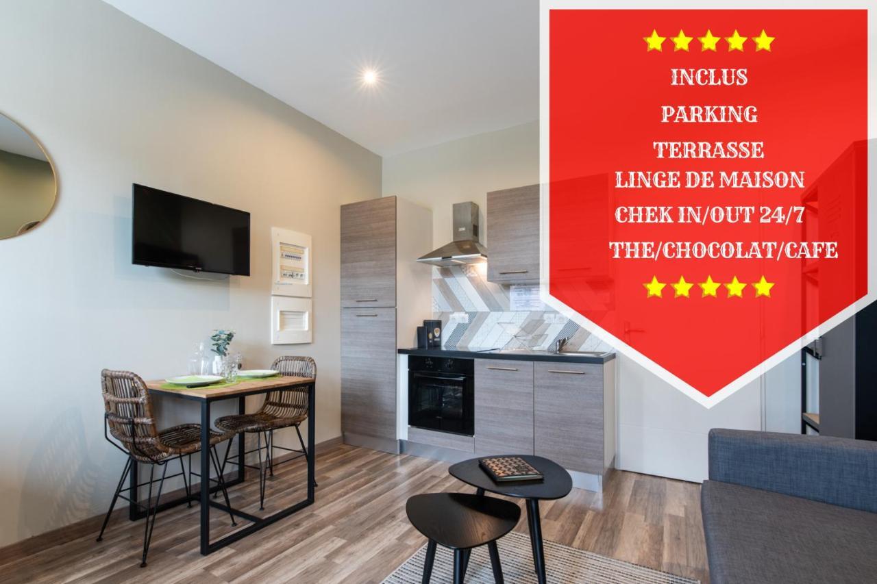 Legend- Parking Prive Gratuit- Terrasse Privee- Wifi - Convert - Alimentec Bourg-en-Bresse Exteriör bild